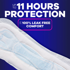 Always Maxi Pads Overnight Absorbency Unscented without Wings - Size 4 - 28ct