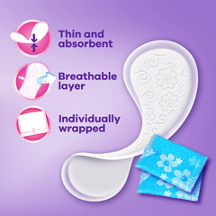 Always Dailies Thin Unscented Panty Liners